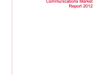 Ofcom Communications Market Report July 2012